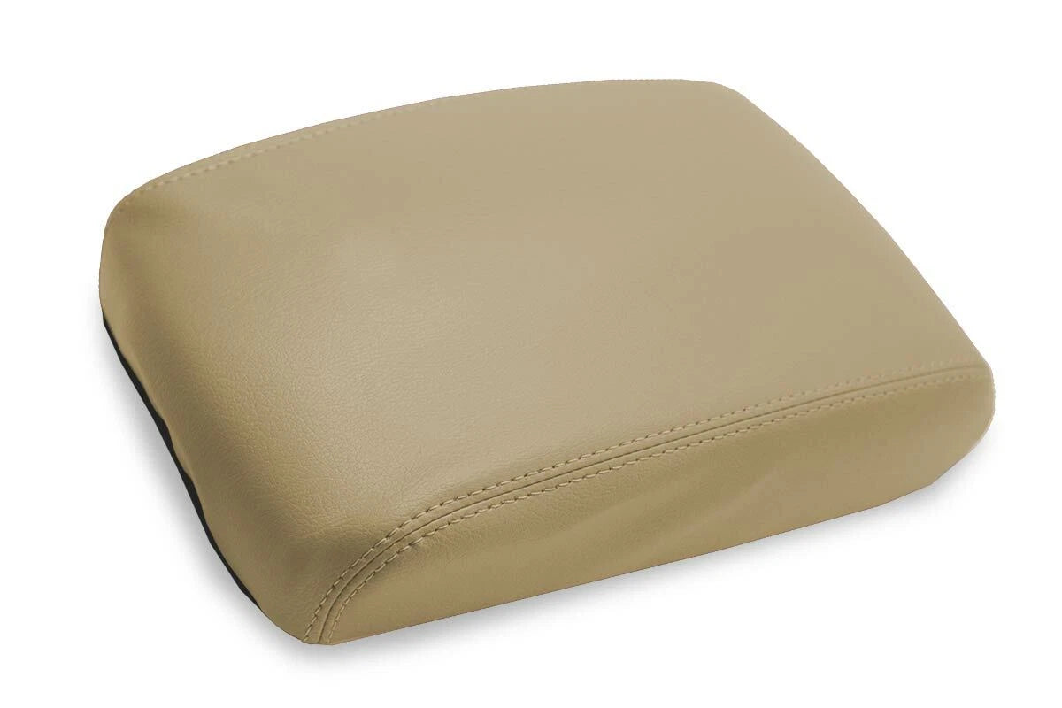 Leather Console Lid Pull Over Cover for Infiniti FX35 (2009–2012) Beige