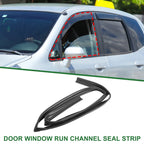 Rear Left Door Window Run Channel Seal Strip for Honda Fit (2007-2019)