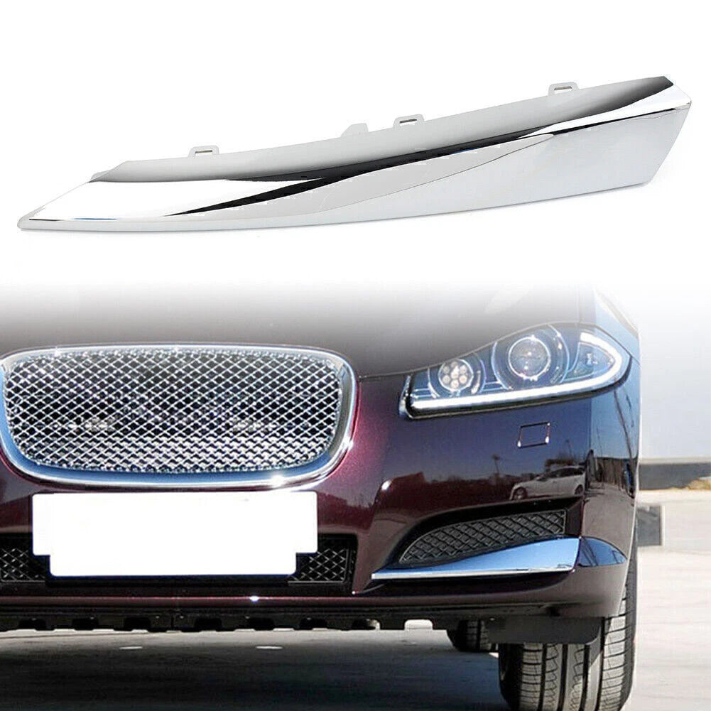 Left Front Grille Chrome Molding Trim for Jaguar XF (2012–2015)