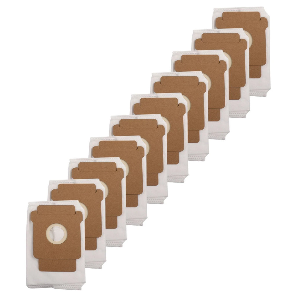 Set of 10 High Filtration Dust Bags for Roomba 105/Plus 405/505
