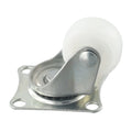 8X 1 Inch Caster Trolley Swivel Casters with Rubber Ball Bearing Wheels