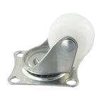 8X 1 Inch Caster Trolley Swivel Casters with Rubber Ball Bearing Wheels