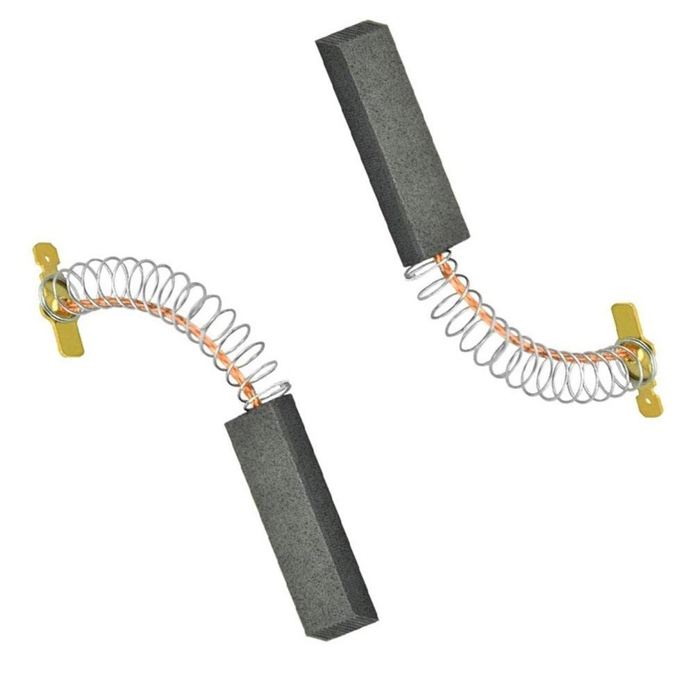 Set of 4 Carbon Brushes for Siemens Carbon Gold Tone Metal (36x12.5x5 mm)