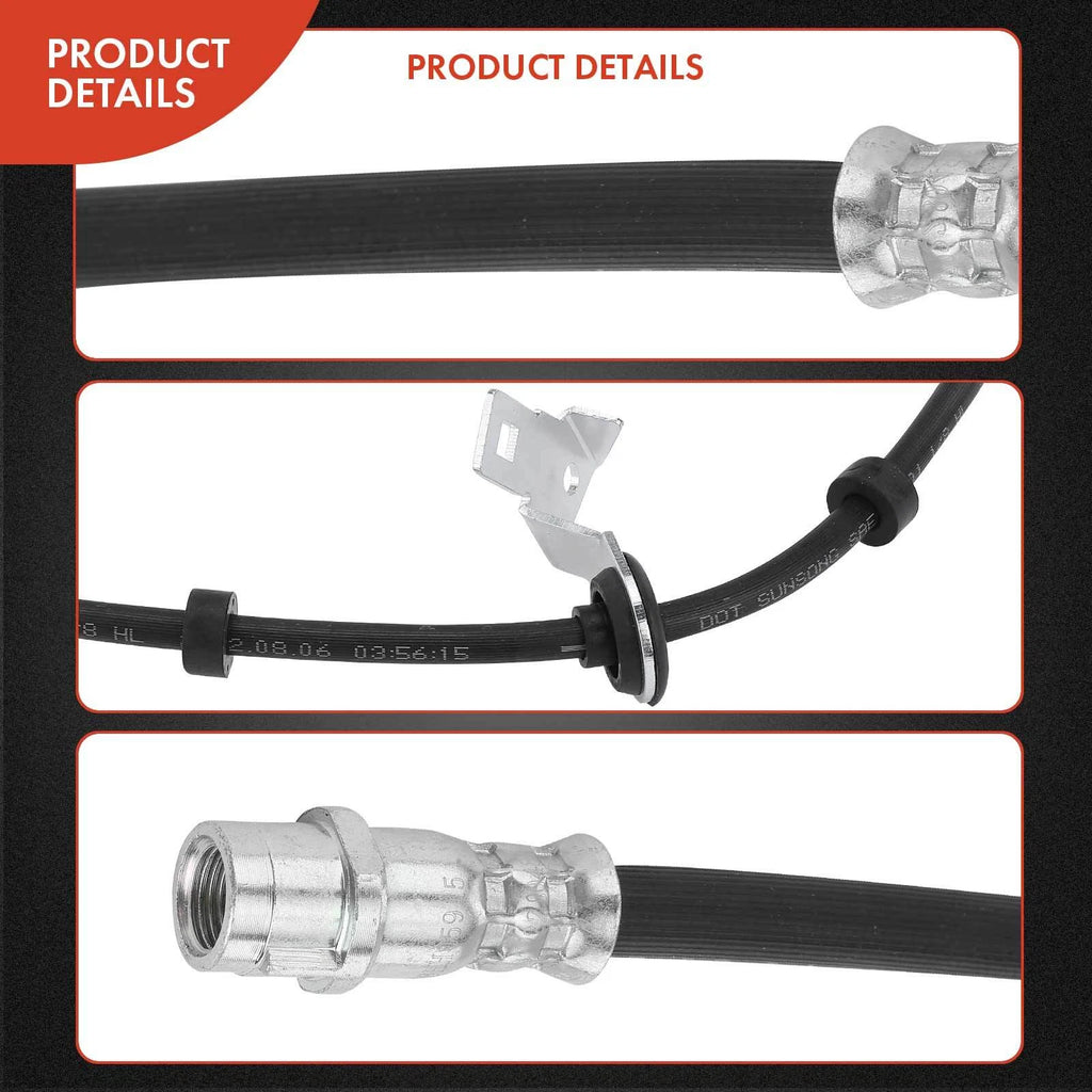 Front Right Brake Hydraulic Hose for Mercedes-Benz ML500 ML320 (1998–2005)