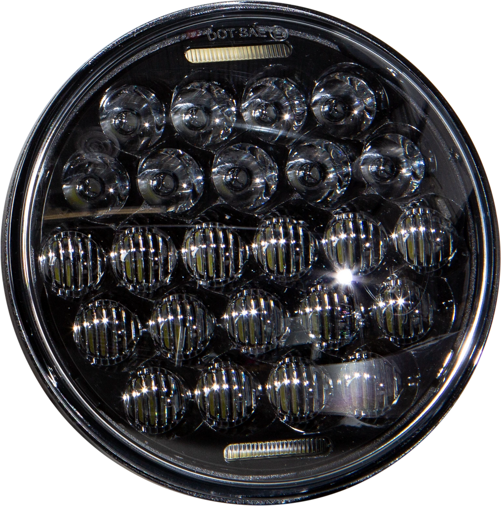 5.75 Inch LED Headlight for V-Twin Motorcycle (75W)