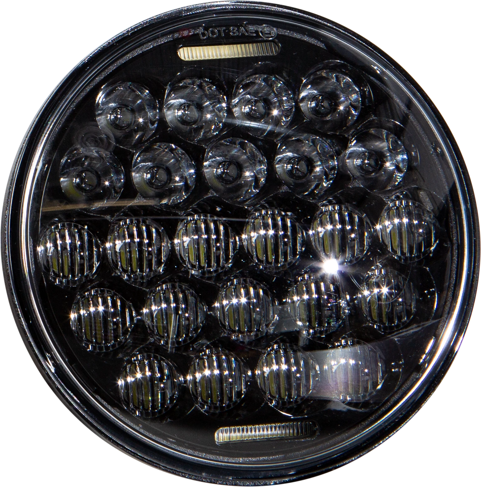 5.75 Inch LED Headlight for V-Twin Motorcycle (75W)