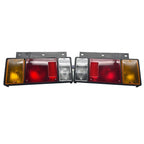Pair Tail Light Rear Lamp for Isuzu NPR NQR NRR FSR FRR (1987–2020)