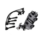 Ignition Coil Pack & Lead Kit for Kia Rio JB 1.4L Hatchback (2006-2011)