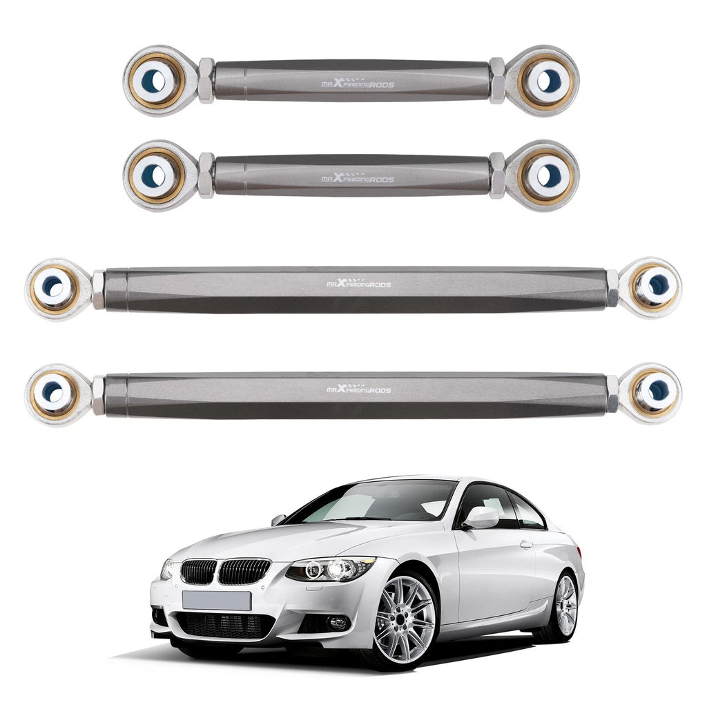 4X Adjustable Rear Camber Toe Arms for BMW 3 Series E90 (2006–2011)