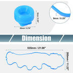 Set of 1 Valve Cover Gasket for Ford F-250 Super Duty (2005) VS50664R Rubber Blue