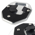 Silver Kickstand Enlarger Plate for YAMAHA Tenere 700 (2019)