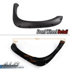 Set of 4 Pocket Rivet Style Fender Flares for Ram 1500/2500/3500