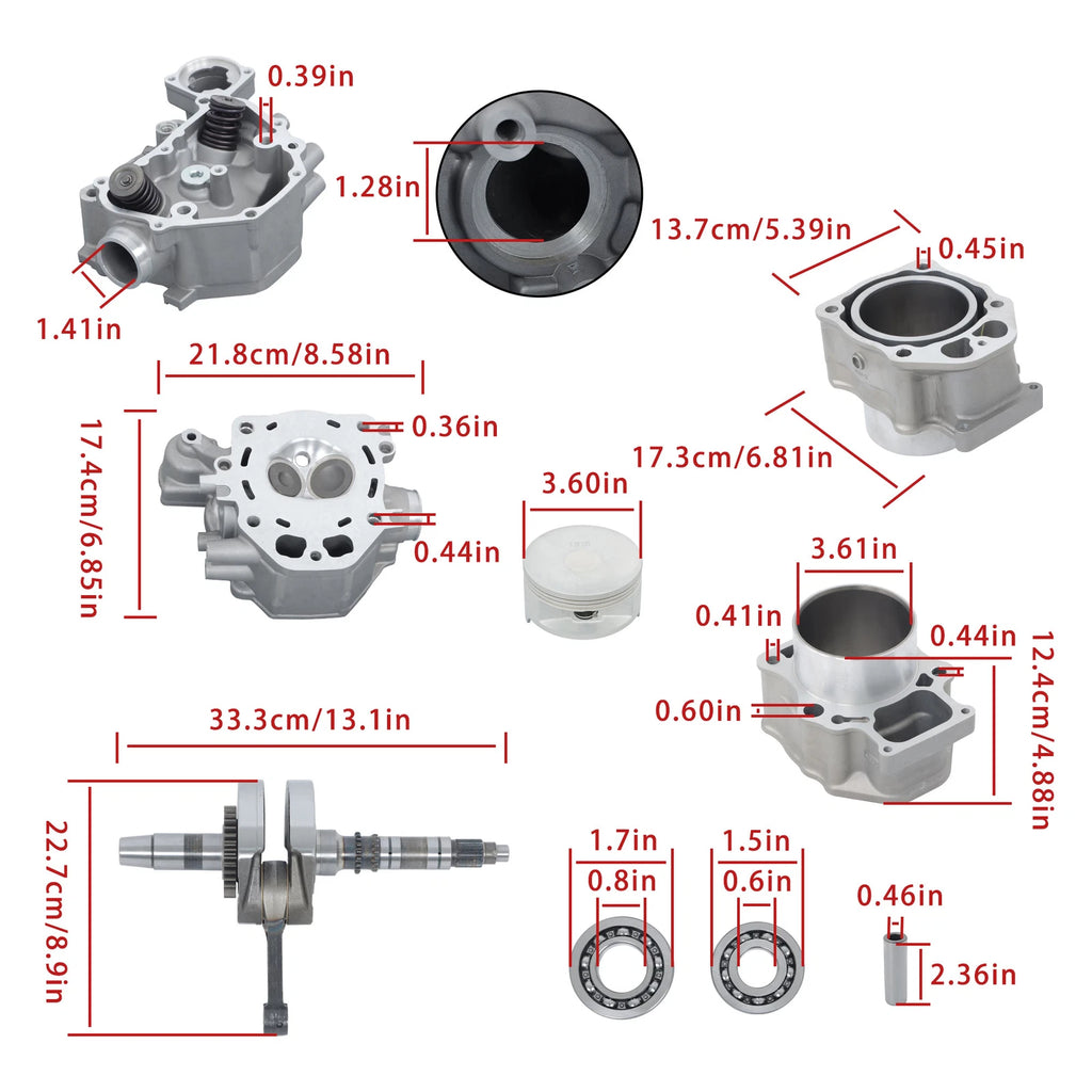 Engine Rebuild Kit for Honda TRX500 (2009–2024)
