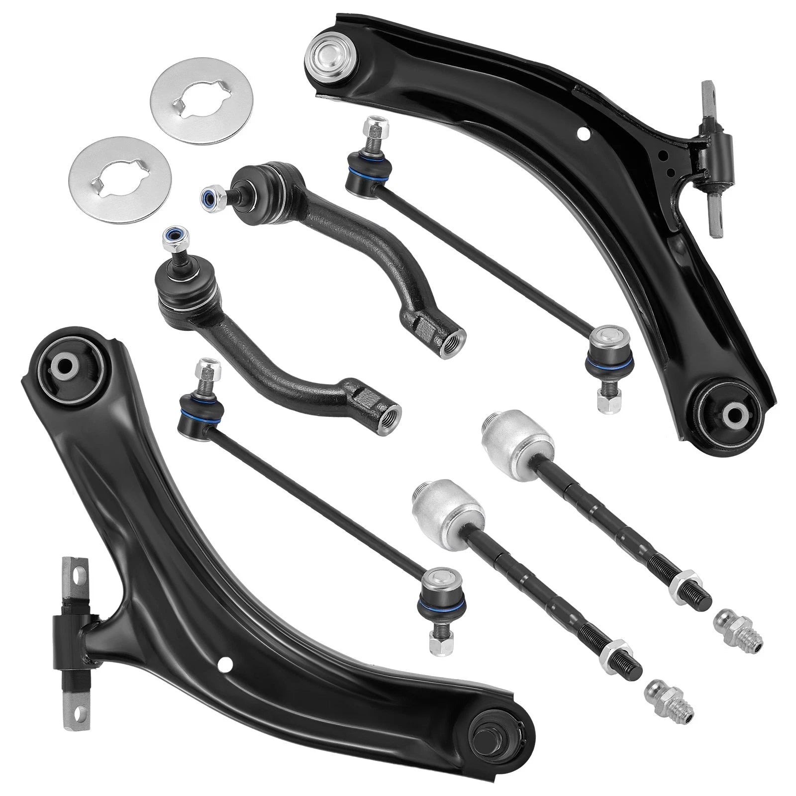 Front Lower Control Arm Ball Joint and Sway Bar Link for Nissan Rogue (2008-2013)