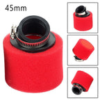 45mm Red Foam Air Filter for Mikuni 28mm, Molkt 26mm Carburetor