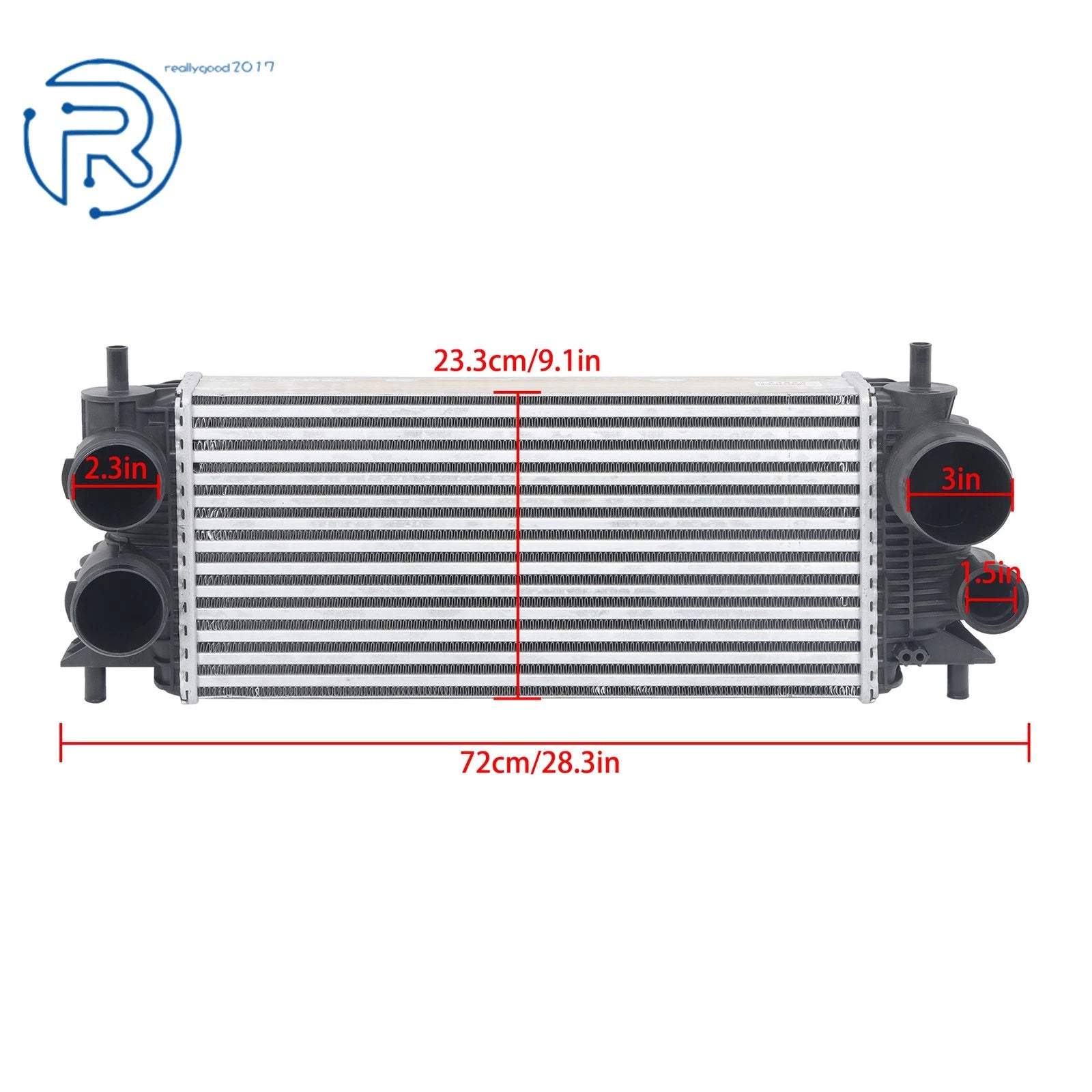 Air Cooled Intercooler for Ford F150 2.7L 3.5L (2015–2020) & Expedition 3.5L (2018–2020)