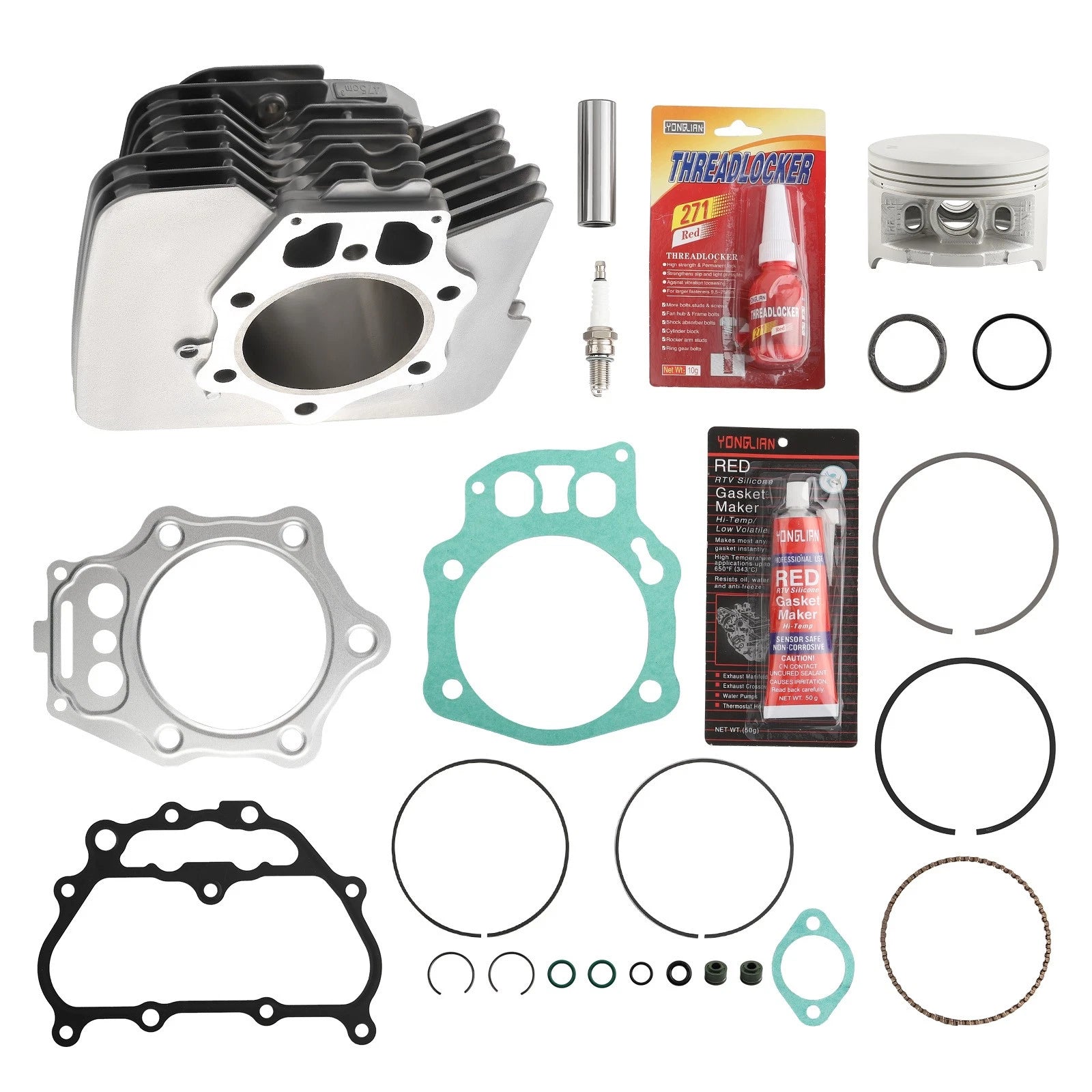 92mm Cylinder Piston Gasket Kit for Honda TRX500FM/FE Foreman 500 (2005–2011)