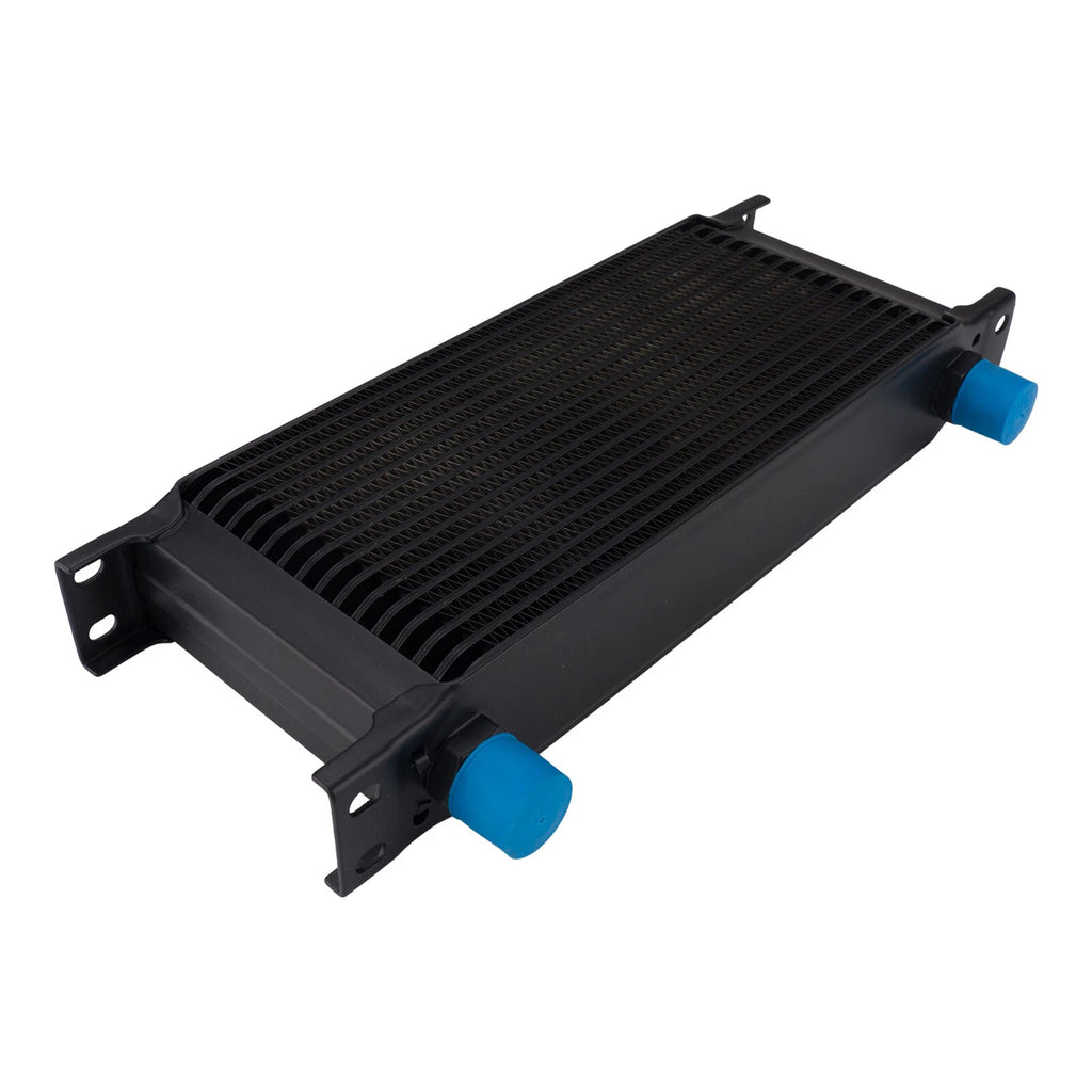 16 Row AN10 Aluminum Transmission Engine Oil Cooler & Filter Adapter Kit