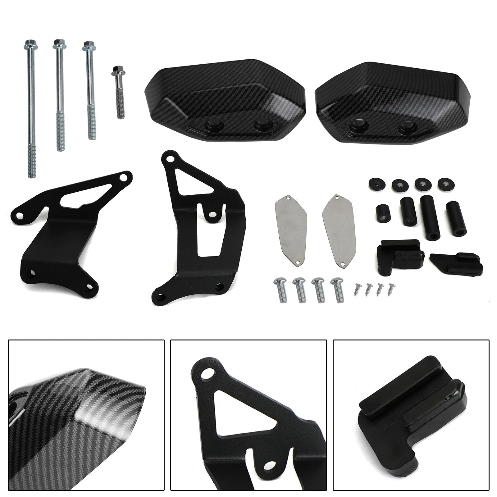 Plastic Engine Protector Covers for Yamaha YZF R15 V4 (2021–2023) T3 T9