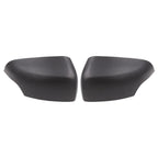 2Pcs Matte Black Side Wing Mirror Cap Covers for Ford Ranger (2019–2023)