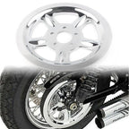 Chrome Rear Pulley Cover for Harley Sportster XL883 XL1200 (2004-2023)