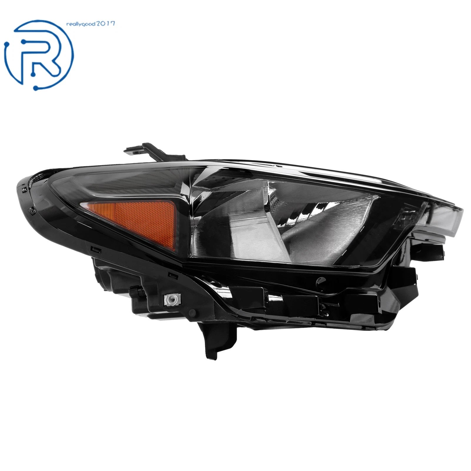 Right Headlight Assembly for Chevrolet Colorado (2023–2025) Black Halogen