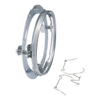 7" HID LED Headlight Lamp Mounting Ring Bracket for Harley Touring Softail