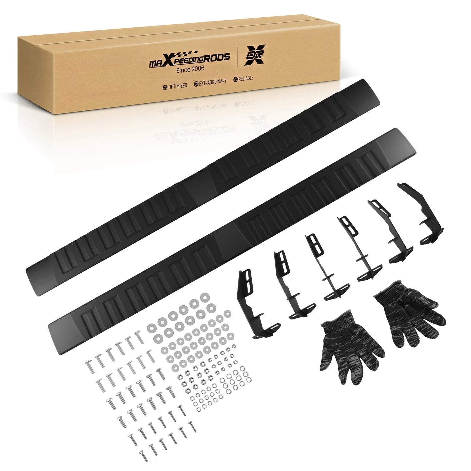 6" Running Board Side Step Nerf Bar for Dodge Ram 1500 (2019–2025)
