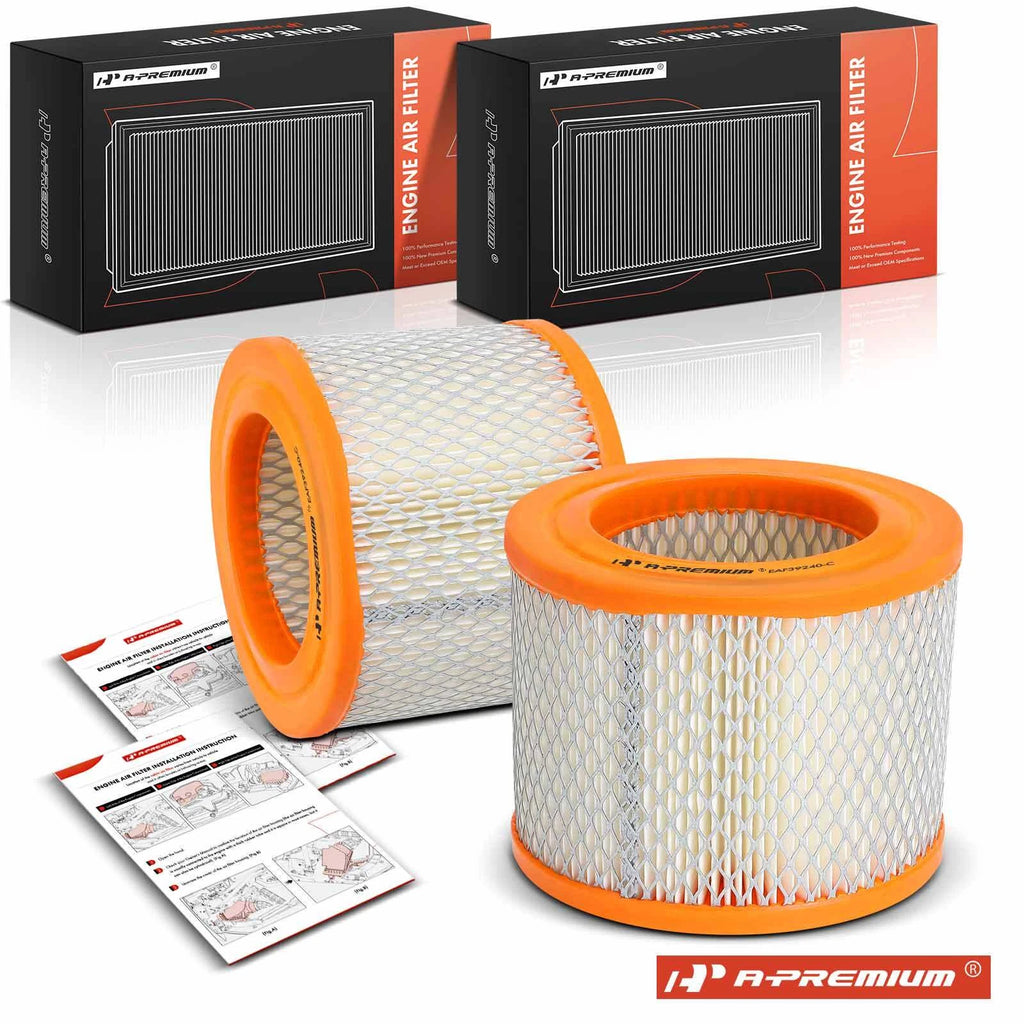 2X Engine Air Filter for Buick Regal (1988), Century (1988), Chevrolet Cavalier (1988)