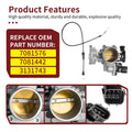 Throttle Body + Cable for Polaris Sportsman 550 X2 (2012–2014) 3131743 7081576