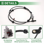 ABS Wheel Speed Sensor No. 47900JD000 for Nissan Qashqai (2007–2013)
