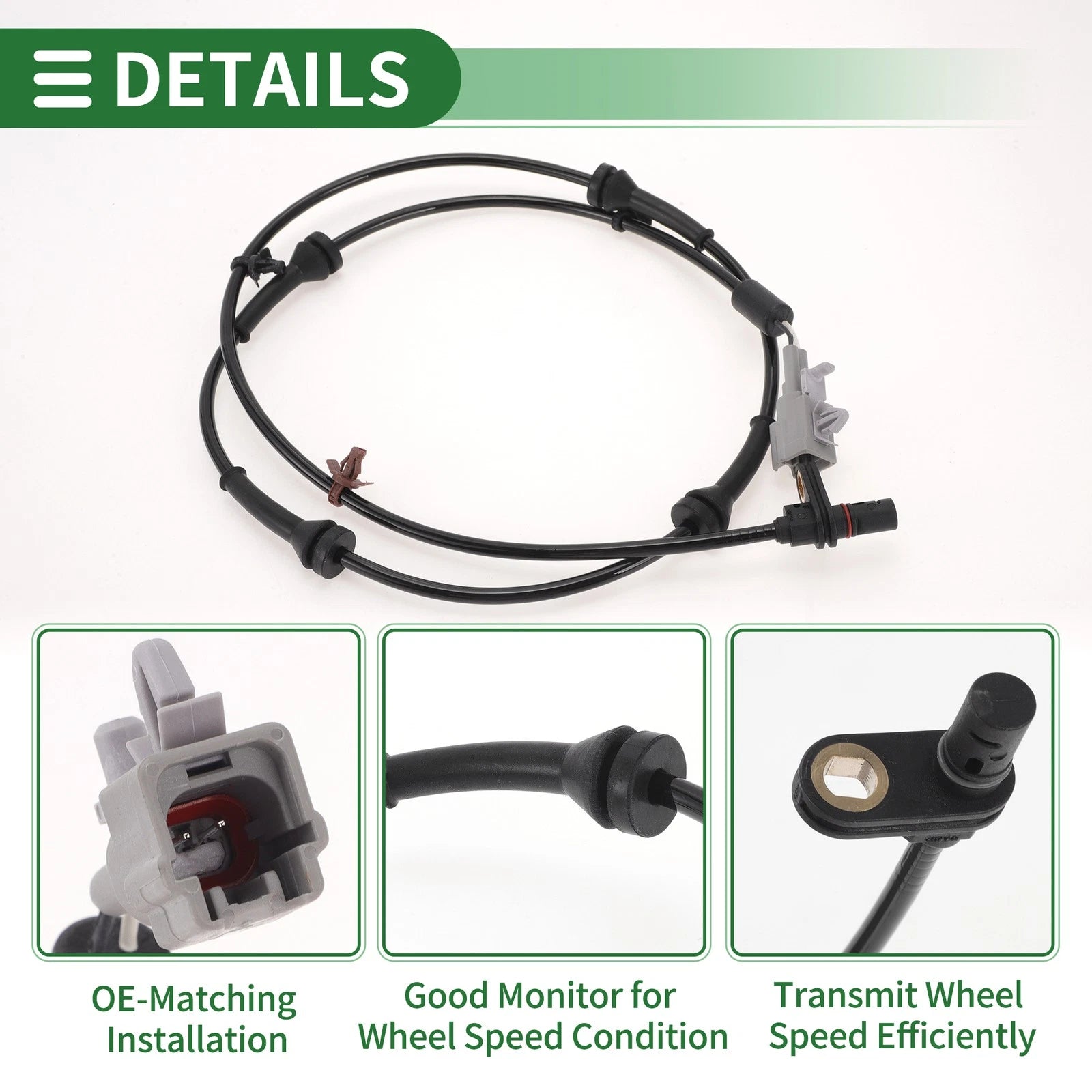 ABS Wheel Speed Sensor No. 47900JD000 for Nissan Qashqai (2007–2013)