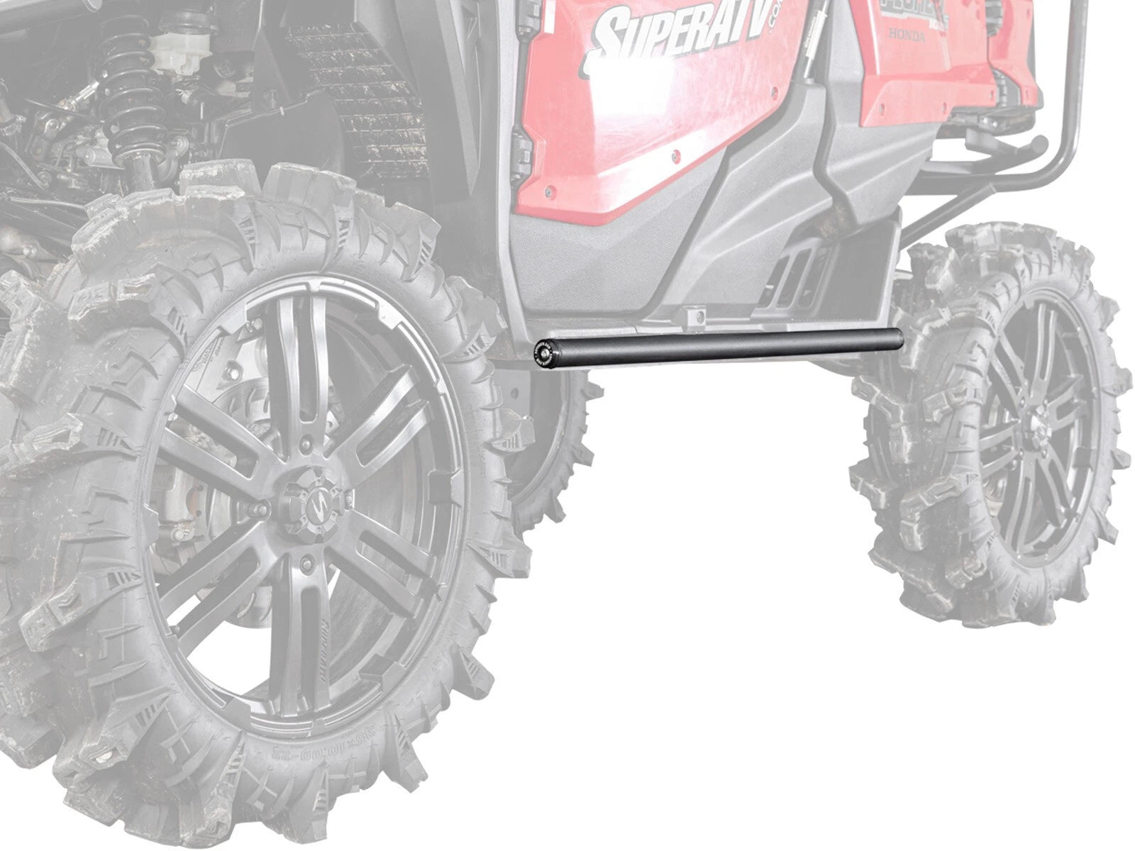 Heavy Duty Nerf Bars for Honda Pioneer 1000-5 (2016–2023) - Wrinkle Black
