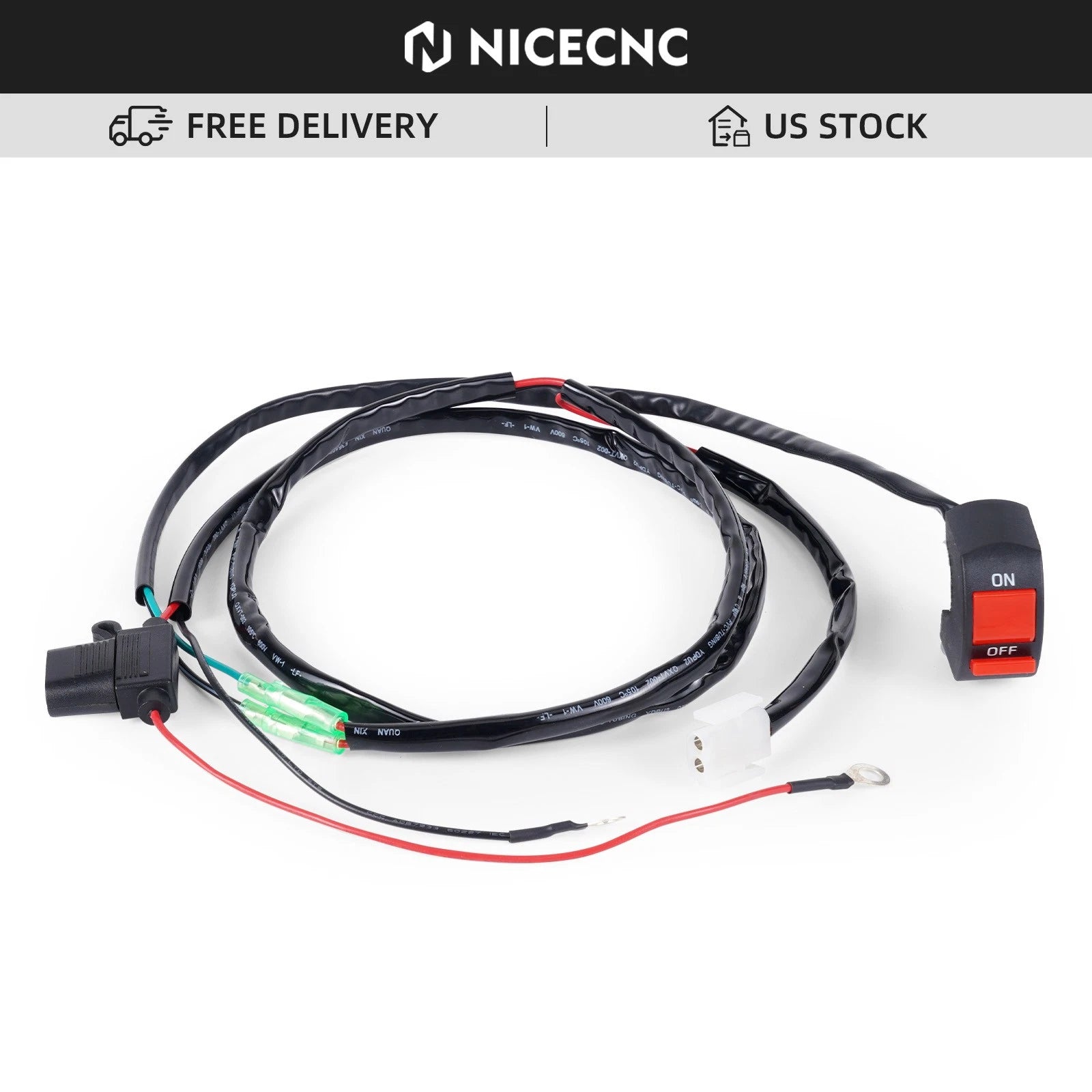 Fan Cable ON OFF Switch Kit for GasGas MC/MC F 125/250/350/450 (2024–2025)