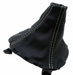 Manual Shift Boot Cover for Mazda RX7 (1993–2002) Black Beige Stitch