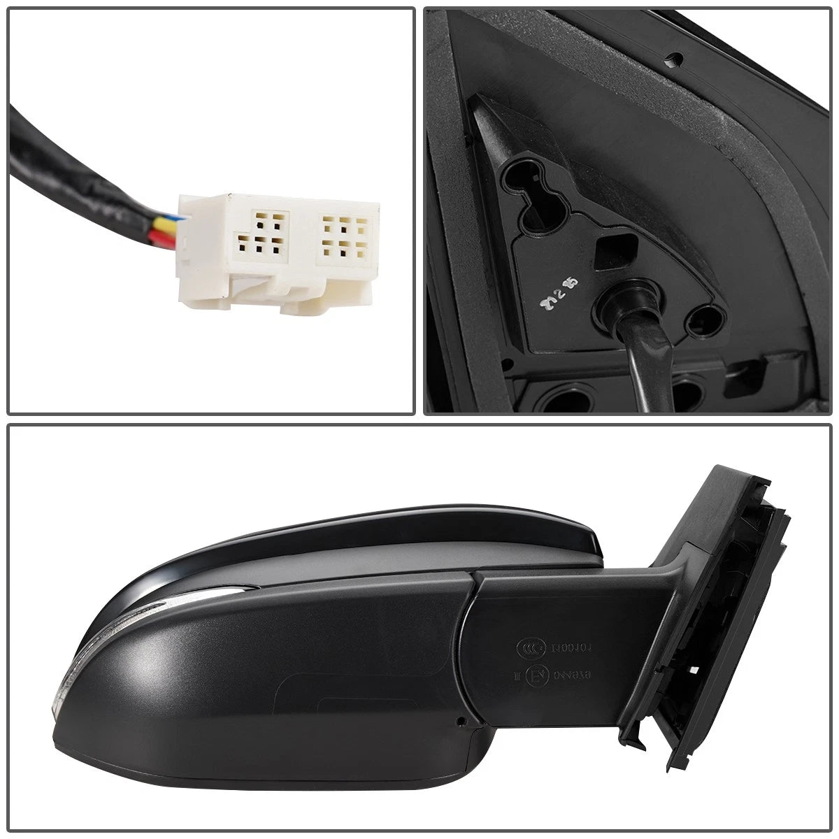 Power Heated Turn Signal Right Side Mirror for Toyota RAV4 (2015) TO1321362