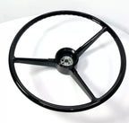 Replacement Steering Wheel Cover Black 3 Spoke for 1967–1968 Chevrolet Pickup