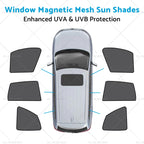 Magnetic Mesh Sun Blind Shades for BMW iX3 (2023–2024)
