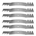 Set of 6 Mower Mulch Blades for Bobcat 52'' (Encore, Hustler)