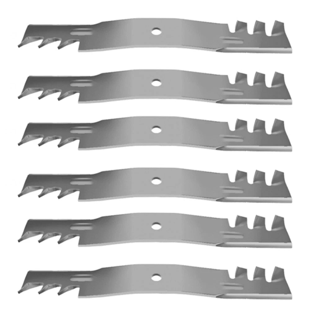 Set of 6 Mower Mulch Blades for Bobcat 52'' (Encore, Hustler)