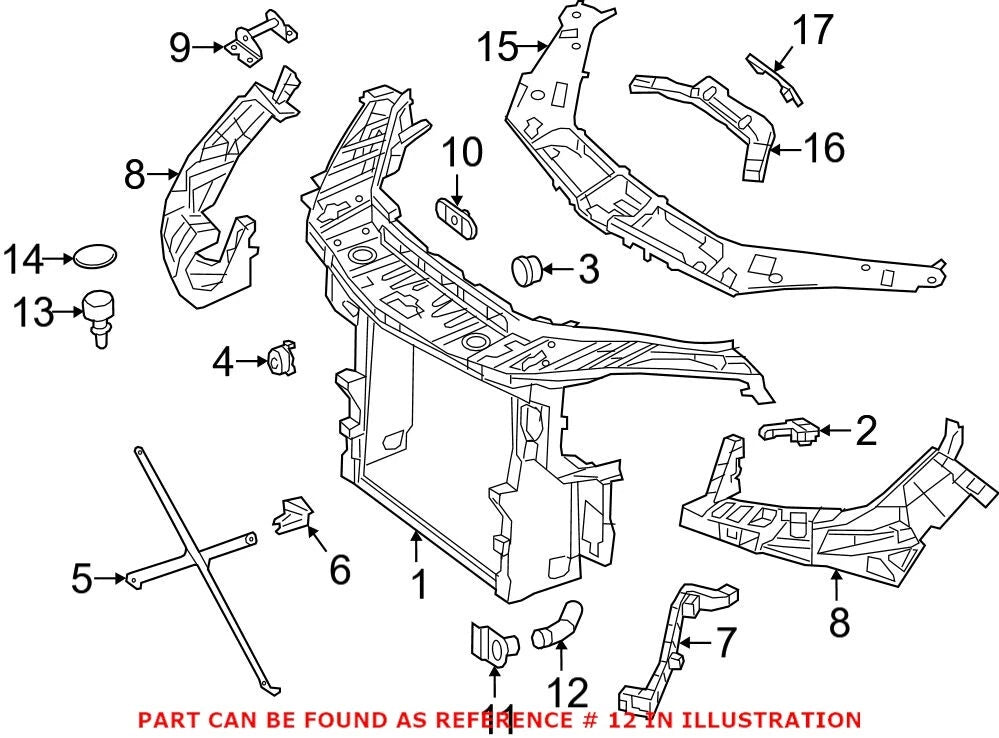 Genuine OEM Engine Air Intake Hose for Mercedes (1665050261)