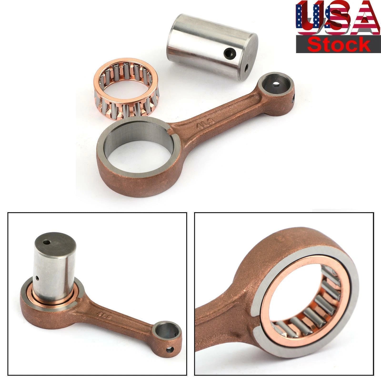 Connecting Rod Kit for Yamaha XT125R XT125 TTR125 YBR125 (2005–2023) 4LS-11651-02