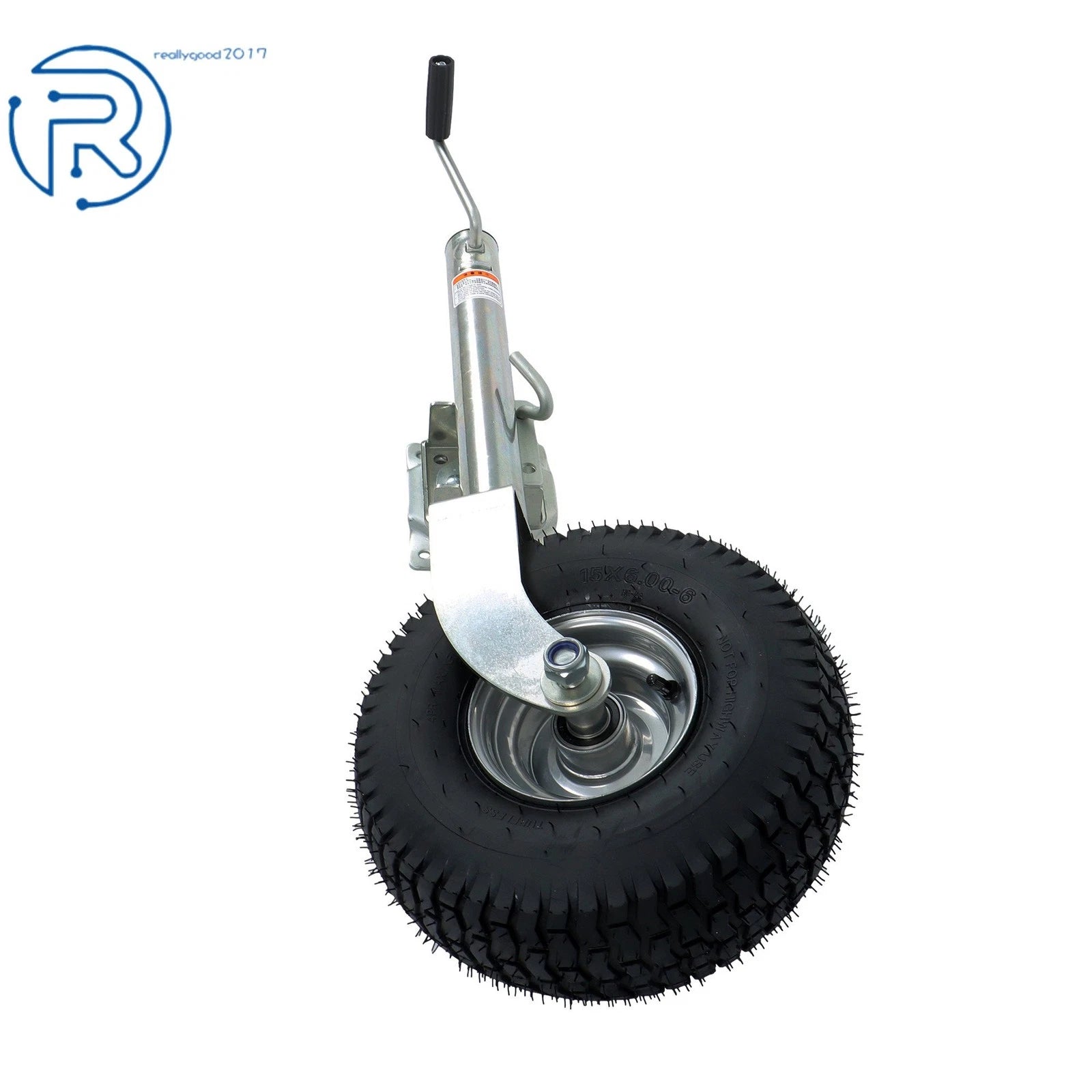 Trailer Jack for Beach Boat Trailer (2000 lbs, 13.38 in)