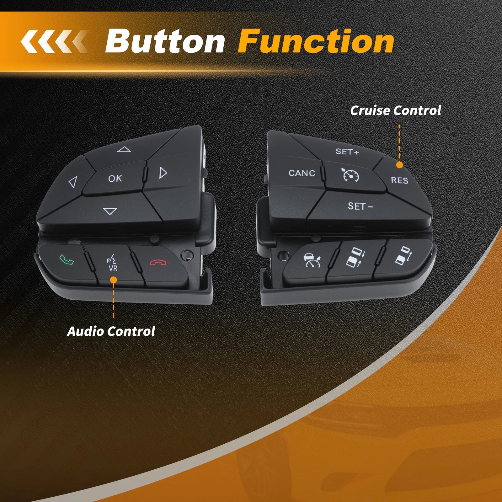 Cruise Audio Control Switch for Dodge Challenger Charger (2015–2023)