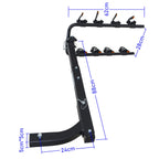 4 Bike Rack Bicycle Carrier for Car Truck SUV (2" Receiver)