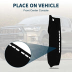 Dashboard Cover Mat for Toyota Hilux Gun125 (2017–2020) - Black, Set of 1
