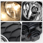 Clear Lens Fog Lights for Nissan Sentra (2016–2019) - Switch & Bezel Included