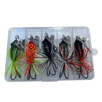 Slow Sink Frog Lure 14.7cm 10.4g with Rotating Sequins Double Hooked