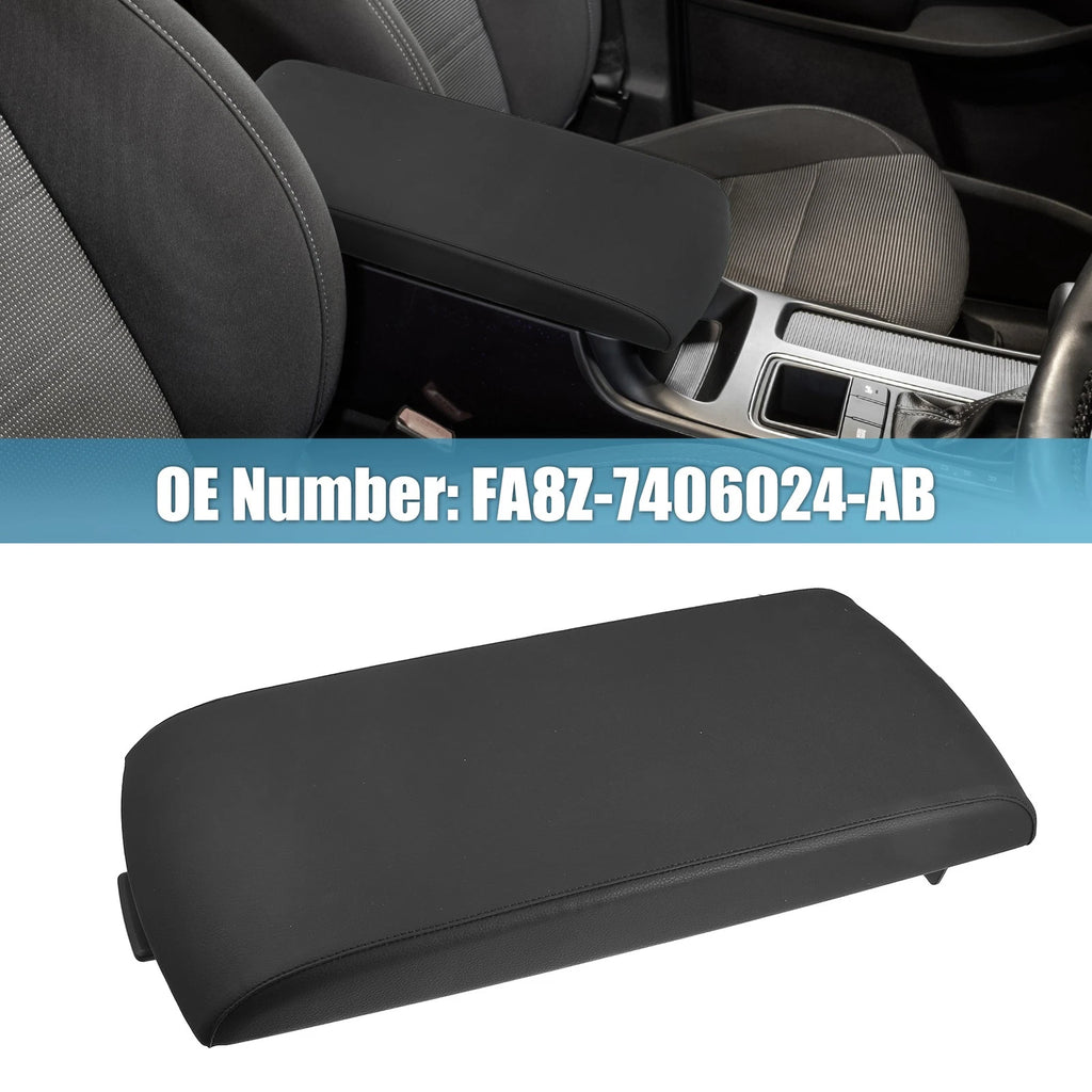 Center Console Lid for Ford Flex (2013–2017) FA8Z-7406024-AB Black