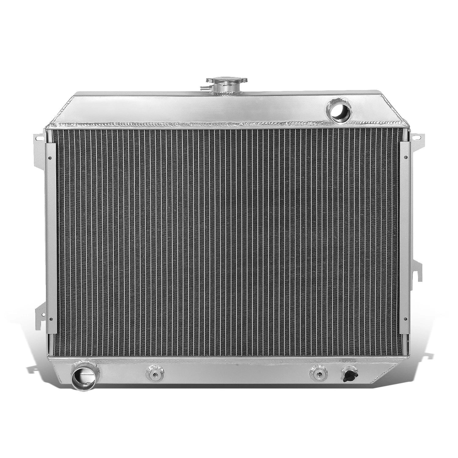 Full Aluminum 3-Row Racing Radiator for Dodge Charger/Challenger (1968–1974)